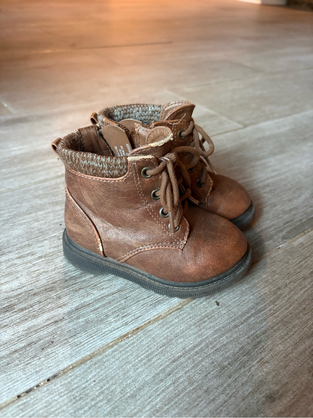 Kids Brown Ankle Boots